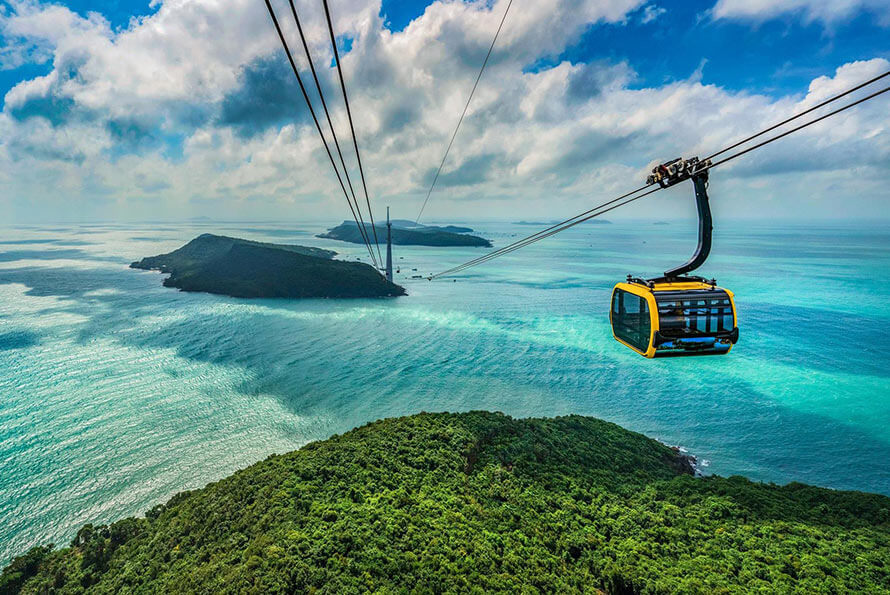 Cable Car + Aquatopia Water Park & 3 Island Trip By Boat